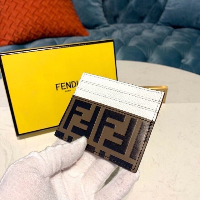 F Logo Card Holder