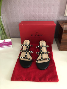 Rockstud Mules 6.5cm