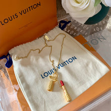 Load image into Gallery viewer, Fall in Love Lipstick Necklace
