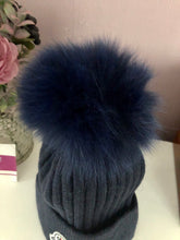 Load image into Gallery viewer, Fur Pom Hat
