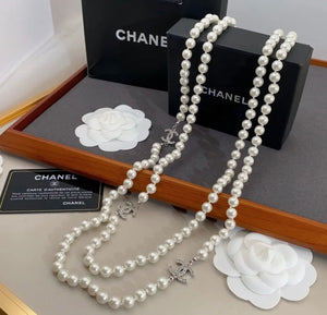 CC Pearl Necklace