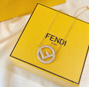 F Logo Necklace