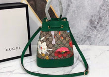 Load image into Gallery viewer, Ophidia Flora Bucket Bag
