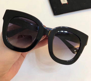 Round Frame Sunglasses with Star