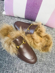 Princetown Fur Slippers