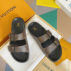 Monogram Sandals