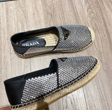 Load image into Gallery viewer, Logo Crystal Espadrilles
