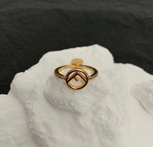 F Logo Ring