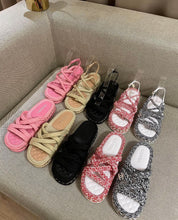 Load image into Gallery viewer, CC Rope Sandals
