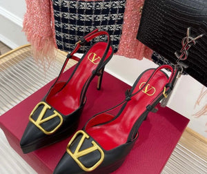 V Logo Platform Pump