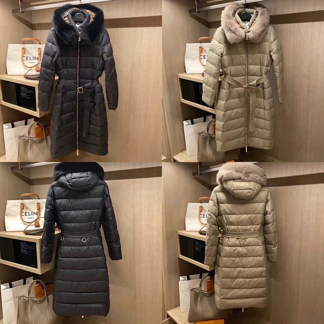 Long Fur Puffer Coat