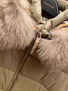 Long Fur Puffer Coat