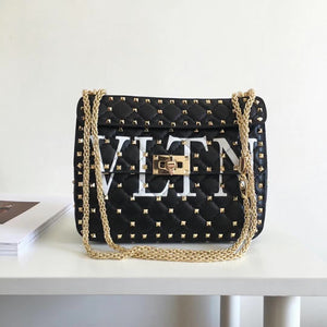 VLTN Spike Chain Bag