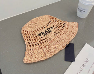 Raffia Bucket Hat