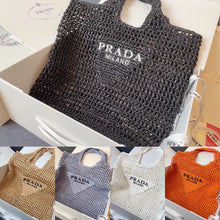 Load image into Gallery viewer, Raffia Tote
