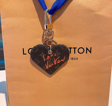 Load image into Gallery viewer, Heart Bag Charm/Keychain
