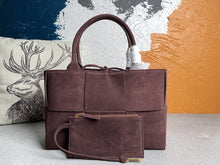Load image into Gallery viewer, Arco Suede Tote
