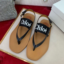 Load image into Gallery viewer, Woody Flat Sandals
