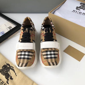Vintage Check Trainers