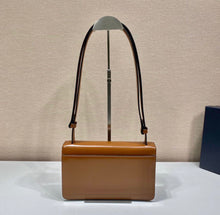 Load image into Gallery viewer, Emblem Brushed Leather Bag
