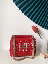 Load image into Gallery viewer, VLTN Spike Chain Bag
