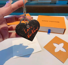 Load image into Gallery viewer, Heart Bag Charm/Keychain
