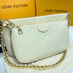 Leather Multi Pochette