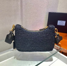 Load image into Gallery viewer, Re Edition Raffia Bag
