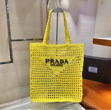 Load image into Gallery viewer, Raffia Tote
