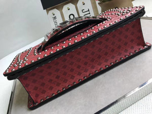 J’Adior Studded Shoulder Bag