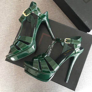 Tribute Patent Sandals 10cm