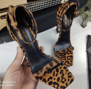 Opium Leopard Sandals