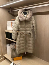 Load image into Gallery viewer, Long Fur Puffer Coat
