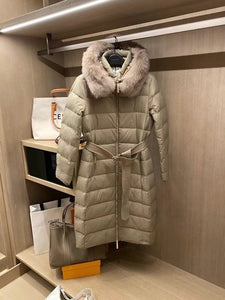 Long Fur Puffer Coat