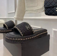 Load image into Gallery viewer, CC Chain Sandals
