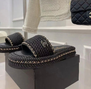 CC Chain Sandals