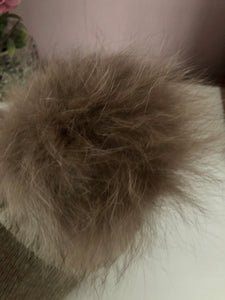 Fur Pom Hat