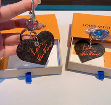 Load image into Gallery viewer, Heart Bag Charm/Keychain
