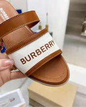 Load image into Gallery viewer, Logo Canvas Sandals
