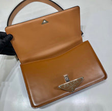 Load image into Gallery viewer, Emblem Brushed Leather Bag
