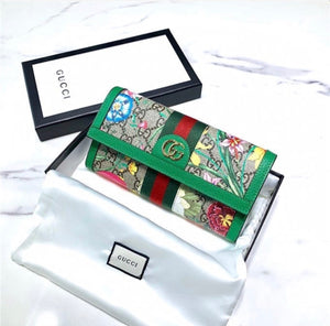 GG Flora Continental Wallet