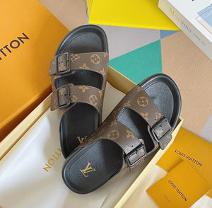 Monogram Sandals