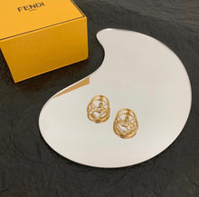 Load image into Gallery viewer, F Logo Earrings
