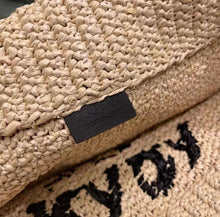 Load image into Gallery viewer, Large Raffia Tote
