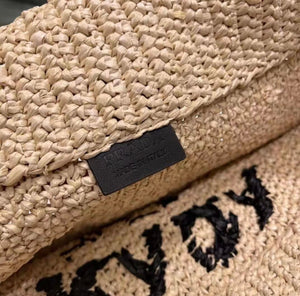 Large Raffia Tote