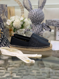 Leather Espadrilles