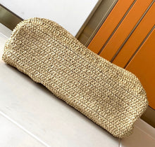 Load image into Gallery viewer, Rive Gauche Raffia Tote
