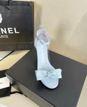 Load image into Gallery viewer, CC Bow Sandals
