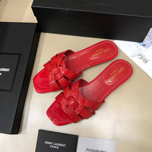 Load image into Gallery viewer, Tribute Patent Sandals
