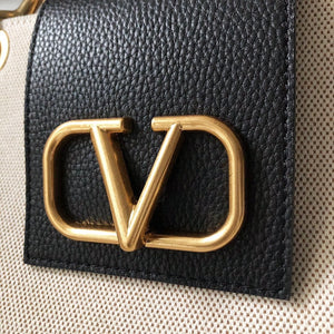 V Logo Tote